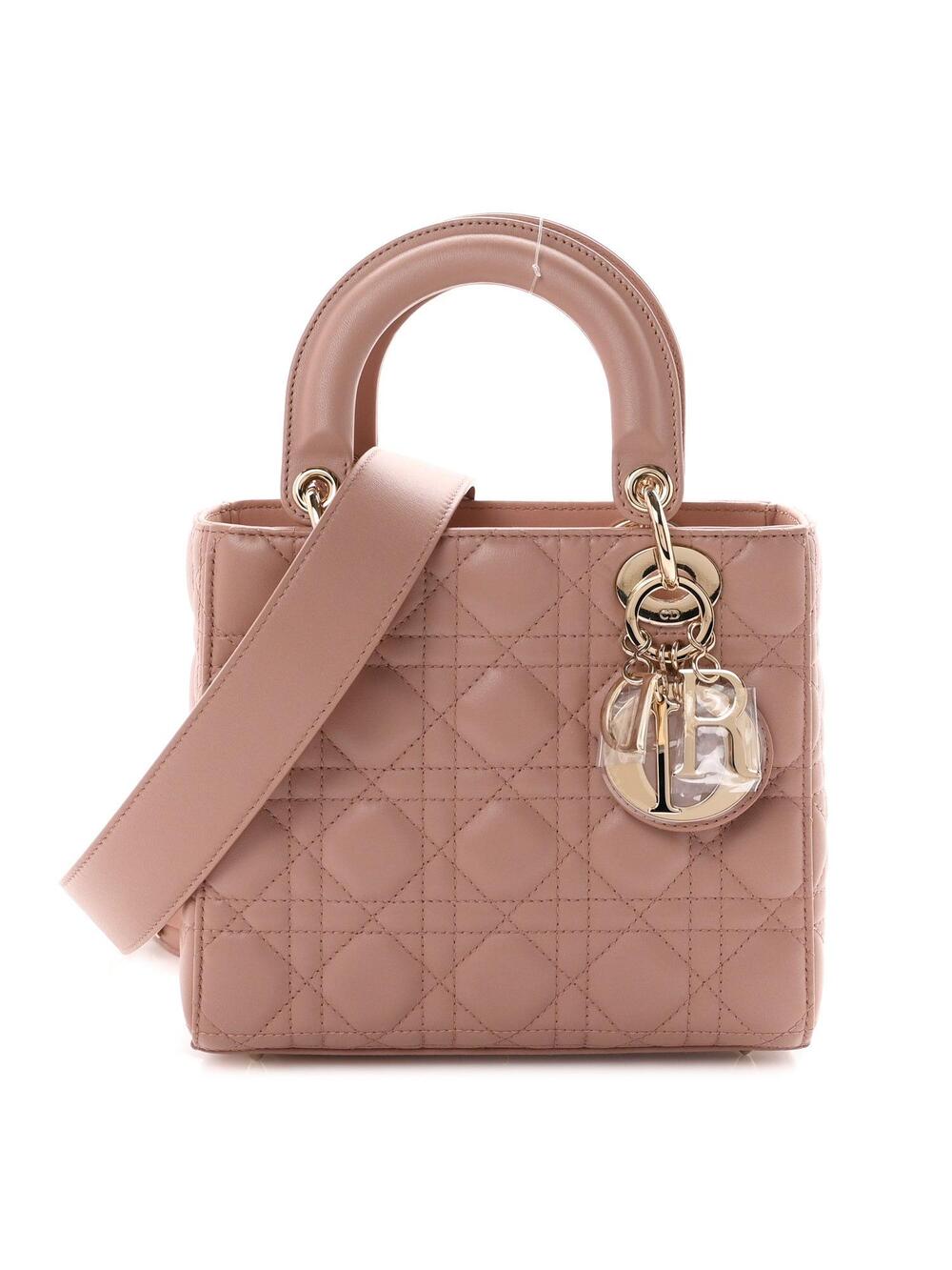 Christian Dior Lambskin Cannage Small #345619C49B